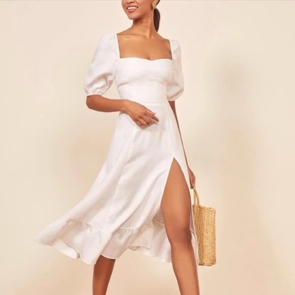 valli linen dress The Linen Luna Dress Versillia Blue Block  Stellarayshop
